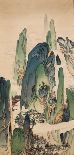 《碧山楼阁图》