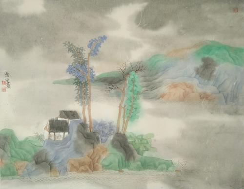 青绿山水（1）